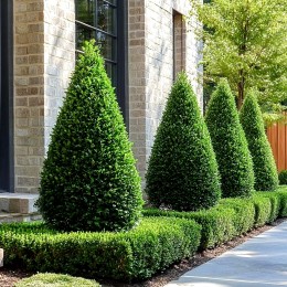 Buxus microphylla Faulkner piramidal - Arbusti ornamentali - AgroDenmar.ro