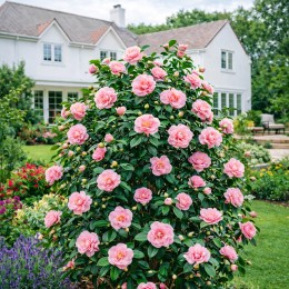 Camellia japonica C50 - roz - Arbusti ornamentali - AgroDenmar.ro